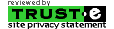 Privacy Policy Reviewed by Truste